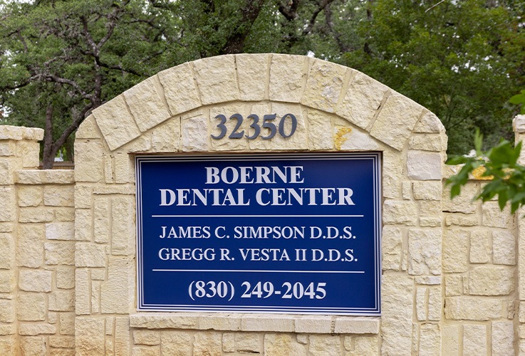 Outside view of the Boerne Dental Center office building